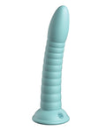 Dillio Dillio Platinum 7" Wild Thing Silicone Dildo - Teal - Image 4