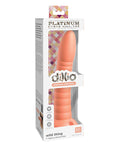 Dillio Dillio Platinum 7" Wild Thing Silicone Dildo - Peach