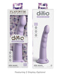 Dillio Dillio Platinum 7" Slim Seven Silicone Dildo - Purple - Image 5