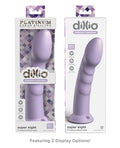Dillio Dillio Platinum 8" Super Eight Silicone Dildo - Purple - Image 5