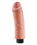 King Cock King Cock 8" Vibrating Cock - Flesh - Image 3