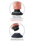 King Cock King Cock 10" Vibrating Cock w/Balls - Flesh - Image 4