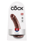 King Cock King Cock 6" Cock - Brown