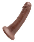 King Cock King Cock 6" Cock - Brown - Image 4