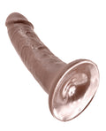 King Cock King Cock 6" Cock - Brown - Image 5
