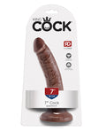 King Cock King Cock 7" Cock - Brown