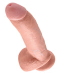 King Cock King Cock 9" Cock w/Balls - Flesh - Image 4