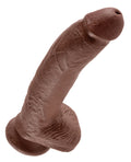 King Cock King Cock 9" Cock w/Balls - Brown - Image 4