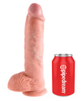 King Cock King Cock 10" Cock w/Balls - Flesh - Image 3