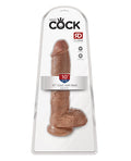 King Cock King Cock 10" Cock w/Balls - Tan