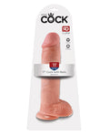 King Cock King Cock 11" Cock w/Balls - Flesh