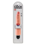 King Cock King Cock 9" Vibrating Stiffy - Flesh