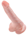 King Cock King Cock 6" Cock w/Balls - Flesh - Image 3
