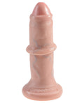 King Cock King Cock 6" Uncut Dildo - Flesh - Image 3