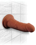 King Cock King Cock Plus 6" Triple Density Cock - Brown - Image 5