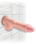 King Cock King Cock Plus 10" Triple Density Fat Cock w/Balls - Image 4