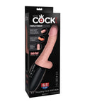King Cock King Cock Plus Thrusting, Warming & Vibrating 6.5" Triple Threat Dong