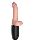 King Cock King Cock Plus Thrusting, Warming & Vibrating 6.5" Triple Threat Dong - Image 2
