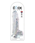 King Cock King Cock Clear 9" Cock w/Balls - Clear