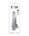 King Cock King Cock Clear 7.5" Cock w/Balls - Clear