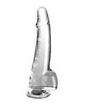 King Cock King Cock Clear 10" Cock w/Balls - Clear - Image 2