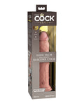 King Cock Elite King Cock Elite 9" Dual Density Silicone Cock - Light