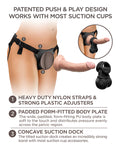 King Cock Elite King Cock Elite Ultimate Vibrating Silicone Body Dock Kit w/Remote - Image 4