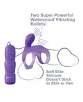 Fantasy C-Ringz Fantasy C-Ringz Ultimate Couples Cage - Purple - Image 5