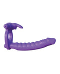 Fantasy C-Ringz Fantasy C-Ringz Silicone Double Pene Rabbit - Purple - Image 2