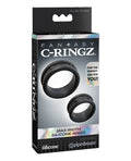 Fantasy C-Ringz Fantasy C-Ringz Max Width Silicone Rings - Black