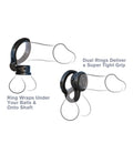 Fantasy C-Ringz Fantasy C-Ringz Ironman Duo Ring - Black - Image 3