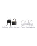 Fantasy C-Ringz Fantasy C-Ringz Extreme Silicone Cock Blocker - Black - Image 5