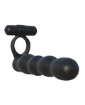 Fantasy C-Ringz Posable Partner Double Penetrator - Black (2)