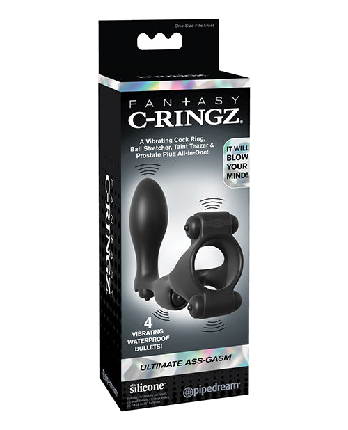 Fantasy C-Ringz Fantasy C-Ringz Ultimate Ass-Gasm - Black