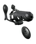 Fantasy C-Ringz Fantasy C-Ringz Remote Controlled Vibrating Cock Blocker w/Ass-Gasam Plug - Black - Image 2