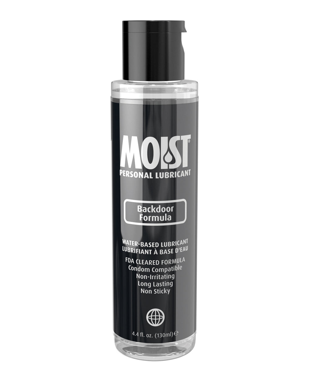 Moist Moist Backdoor Formula Water-Based Personal Lubricant - 4.4 oz