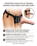 King Cock Elite King Cock Elite Beginner's Body Dock Strap On Harness - Black - Image 4