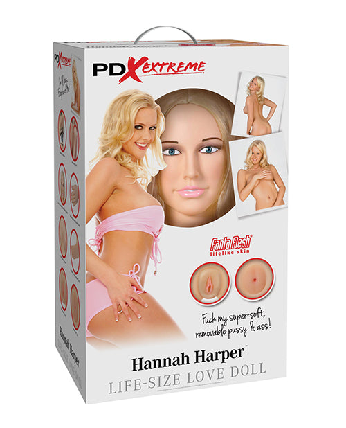 PDX Extreme Pipedream Extreme Dollz Life Size Inflatable Love Doll - Hanna Harper