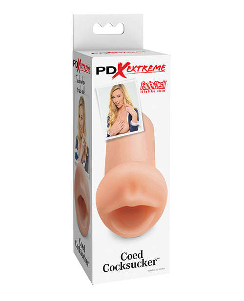 PDX Extreme Pipedream Extreme Toyz Coed Cocksucker Masturbator - Light