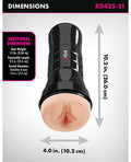 PDX Extreme PDX Extreme Wet Pussies Super Luscious Lips XXL Stroker - Light - Image 5