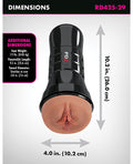 PDX Extreme PDX Extreme Wet Pussies Super Luscious Lips XXL Stroker - Brown - Image 5