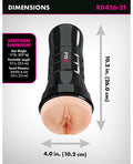 PDX Extreme PDX Extreme Wet Pussies Super Juicy Snatch XXL - Light - Image 5