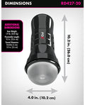 PDX Extreme PDX Extreme Wet Stroker Super Slide & Glide XXL - Frosted - Image 5