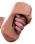 PDX Plus PDX Plus Double Pounder Vibrating Squeeze Stroker - Brown - Image 5
