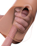 PDX Plus PDX Plus Double Pounder Vibrating Squeeze Stroker - Brown - Image 4