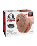 PDX Plus PDX Plus Pussy Pounder Squeeze Stroker - Brown