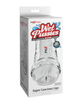 Not Regular Toys PDX Extreme Wet Pussies Super Luscious Lips Self-Lubricating Stroker - Frosted