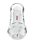 Not Regular Toys PDX Extreme Wet Pussies Super Luscious Lips Self-Lubricating Stroker - Frosted - Image 2
