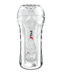 Not Regular Toys PDX Extreme Wet Pussies Super Luscious Lips Self-Lubricating Stroker - Frosted - Image 4