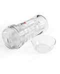 Not Regular Toys PDX Extreme Wet Pussies Super Luscious Lips Self-Lubricating Stroker - Frosted - Image 5